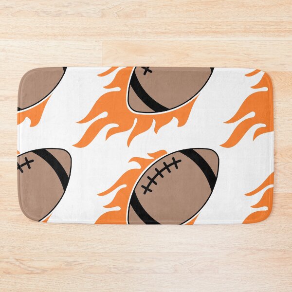 Item preview, Flaming American Football designed and sold by dottiedigitals.
