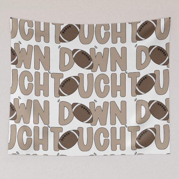 Item preview, Touch Down Football designed and sold by dottiedigitals.