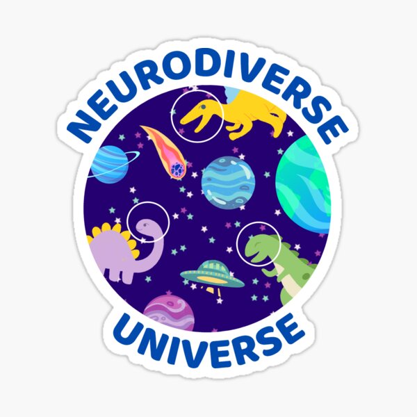 Item preview, Neurodiverse universe shirt designed and sold by Rlyehinmate.