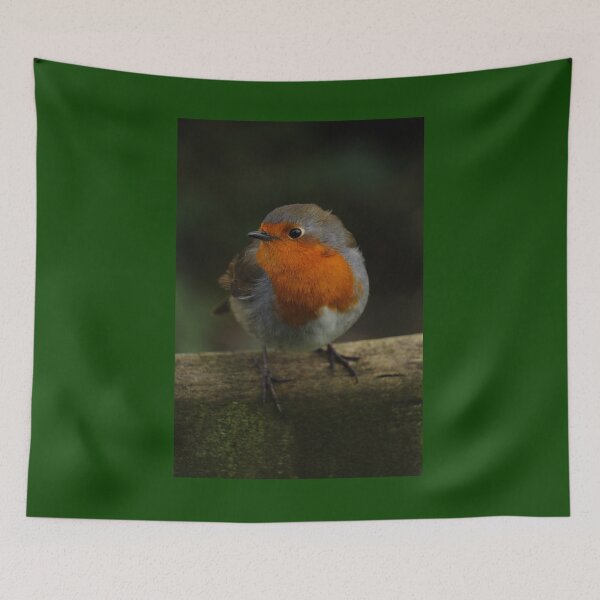 Item preview, European Robin on Gate Vertical designed and sold by eddiebarronshop.