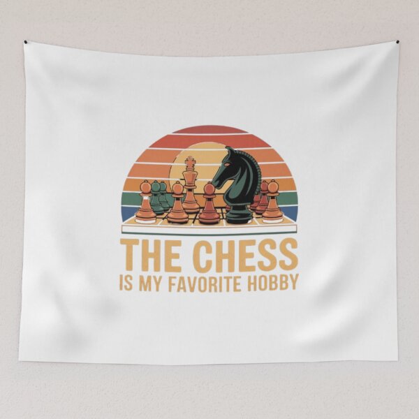 Item preview, chess is my favorite hobby designed and sold by DesignNadine.