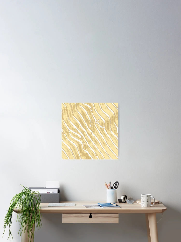 Thumbnail 2 of 3, Poster, Sandy Beach Ripples designed and sold by GradientDay.