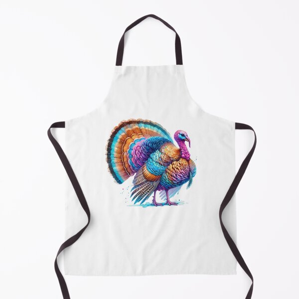 Item preview, Colorful Watercolor Turkey - Stunning Thanksgiving Art designed and sold by momo9981.