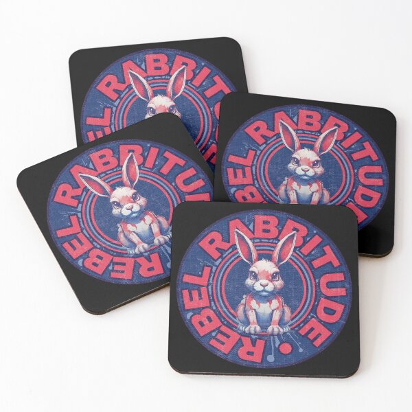 Item preview, Rebel Rabbit designed and sold by pUNKnown.