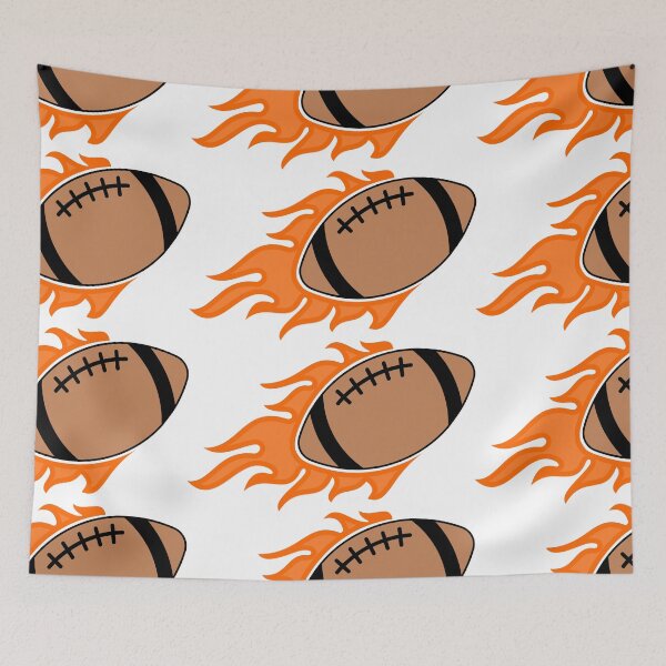 Item preview, American Football on Fire designed and sold by dottiedigitals.