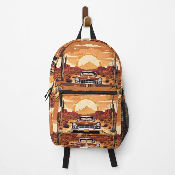 Item preview, Retro Sunset Desert Drive Art designed and sold by RaiyaTees.