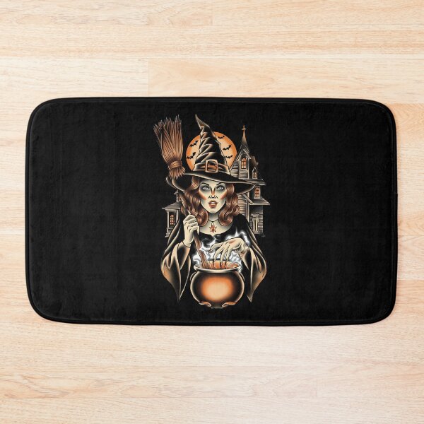 Item preview, Witch Helloween Stiker designed and sold by lemurdesigns.