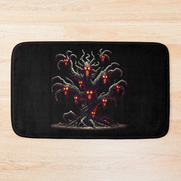 Item preview, Haunted tree halloween red eyes designed and sold by AndromedeGCI.