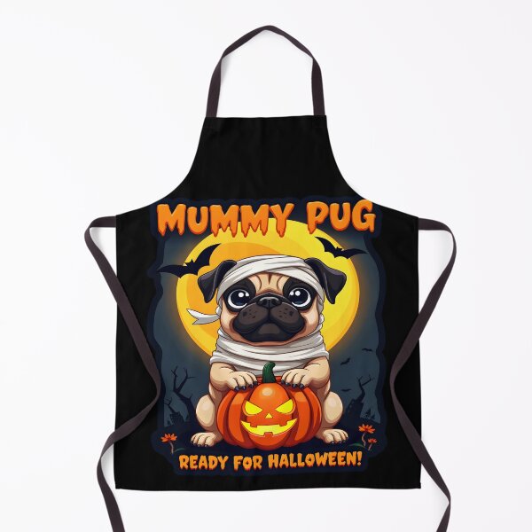 Item preview, Mummy Pug Ready For Halloween designed and sold by AlphaTeez.