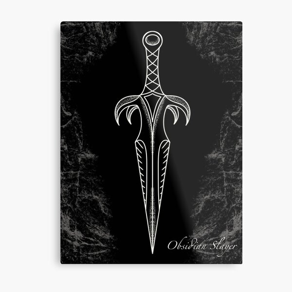 Aperçu de l'œuvre Obsidian Slayer Dague  créée et vendue par Sinon440.