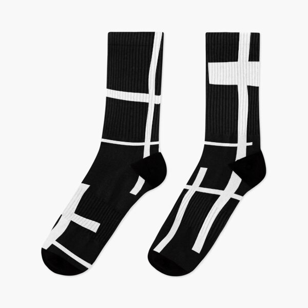 Item preview, Abstract geometric pattern - black and white. designed and sold by K.S ART.