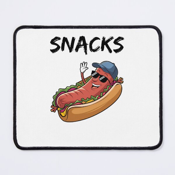 Item preview, Friendly Sausage in a Colorful Sandwich Waving designed and sold by Colorful-Garden.