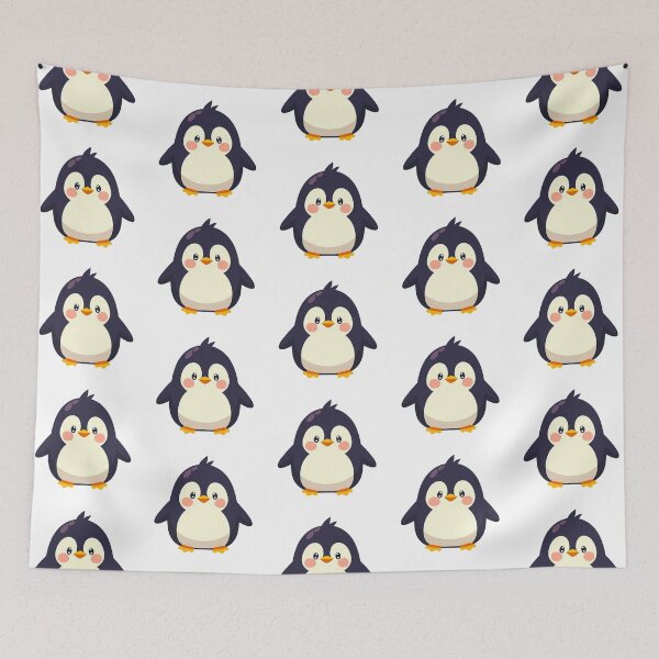 Item preview, Funny and Cute Anime Penguin designed and sold by ThreeftlyPicks.
