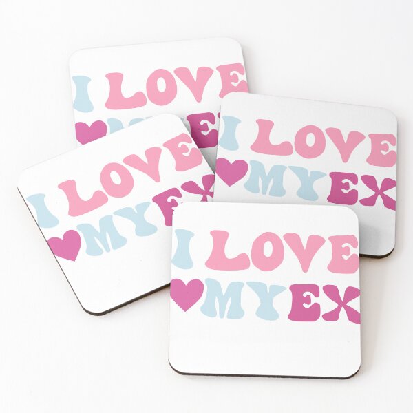 Item preview, I Love My Ex Funny Valentines Day Cool I Love My Ex designed and sold by Robert-bh.