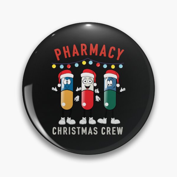Item preview, Pharmacy Christmas Crew Funny Holiday  designed and sold by Anniko Art Studio.