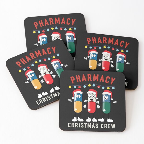 Item preview, Pharmacy Christmas Crew Funny Holiday  designed and sold by Anniko Art Studio.