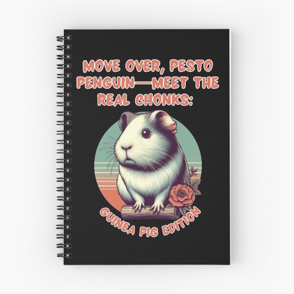 Item preview, Move Over, Pesto Penguin—Meet the Real Chonks: Guinea Pig Edition! designed and sold by mARTaCreation.