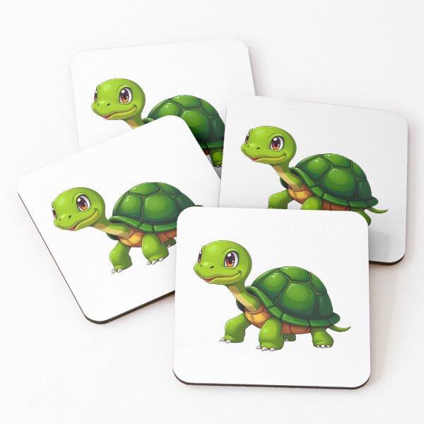 Item preview, Copy of Funny and Cute Anime Turtle designed and sold by ThreeftlyPicks.