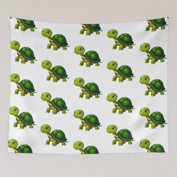 Item preview, Copy of Funny and Cute Anime Turtle designed and sold by ThreeftlyPicks.