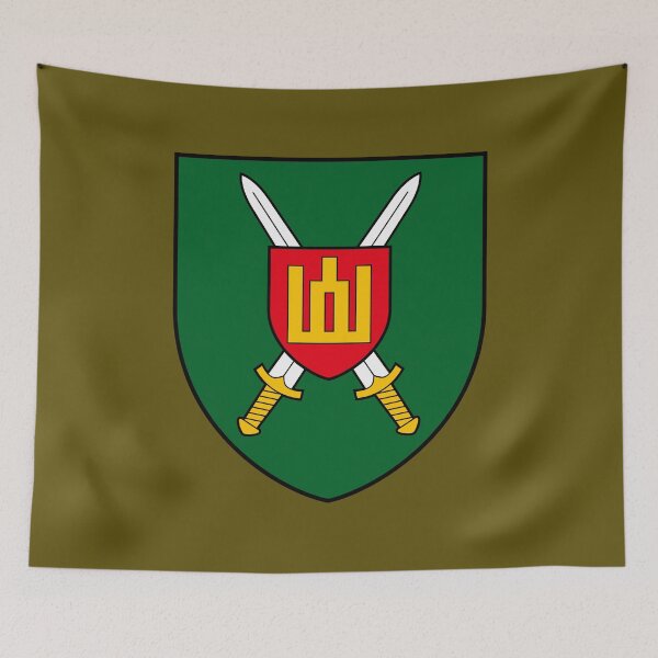 Item preview, Lithuanian Land Forces - Lietuvos Sausumos Pajėgos designed and sold by wordwidesymbols.