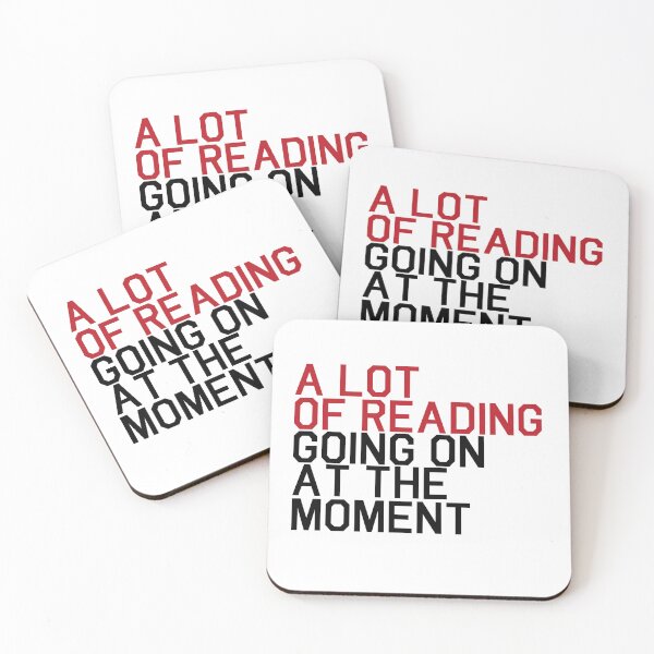 Item preview, Book Lover, In My Red Era, A lot of Reading at the moment- Bold Statement Design, Relatable Humor Quote designed and sold by MyVioletSkies.