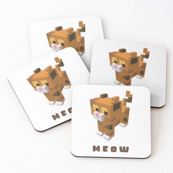 Item preview, Minecraft cat designed and sold by Moho-designs.