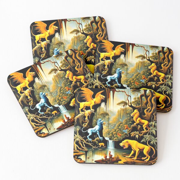 Item preview, Griffins the in the jungle designed and sold by George Hutton Hunter.