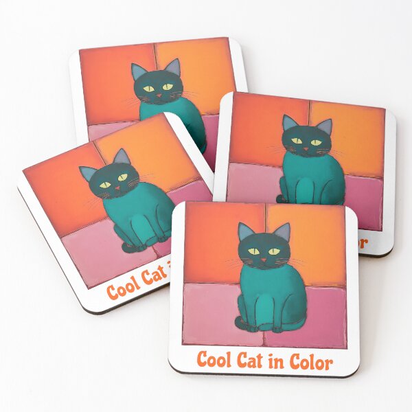 Item preview, Cool Cat in Color designed and sold by Art-Sarcasm.