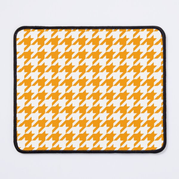 Item preview, Yellow White Houndstooth Pattern Design designed and sold by PatternTitan.