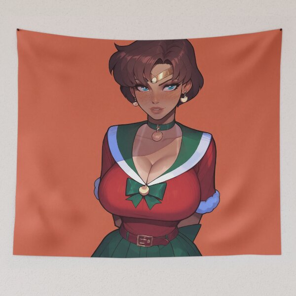 Item preview, Anime Gamer Girl in Christmas Santa Outfit designed and sold by WaifuBrowser.