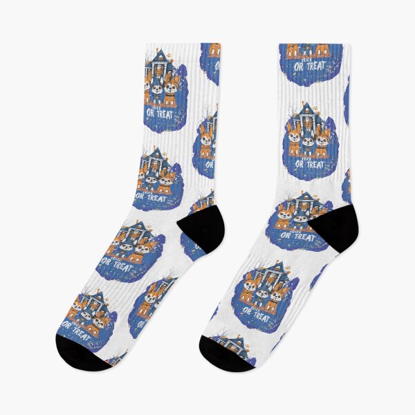 Item preview, Trick or Treat Corgi Pups Halloween - Pup Halloween Design designed and sold by Woof-Worthy-ART.