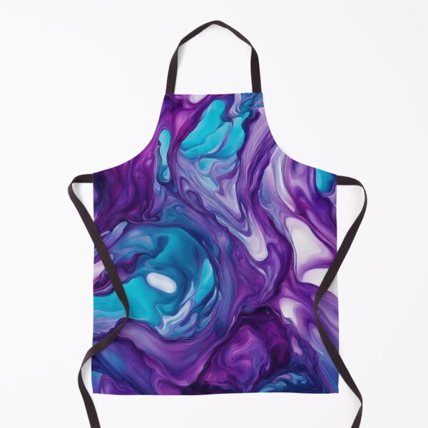Item preview, PATTERN 056- ABSTRACT PURPLE AND BLUE LIQUID - Gift items and personal use / Abstract, Liquid, Acrylic, Ink, Purple, Blue, Turquoise, Cyan, Teal, White, Vector, Art designed and sold by LumDesignArt.