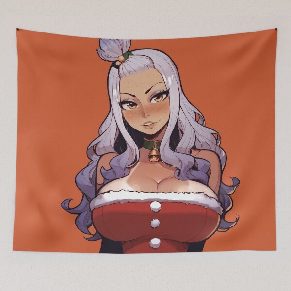 Item preview, Anime Gamer Girl in Christmas Santa Outfit designed and sold by WaifuBrowser.