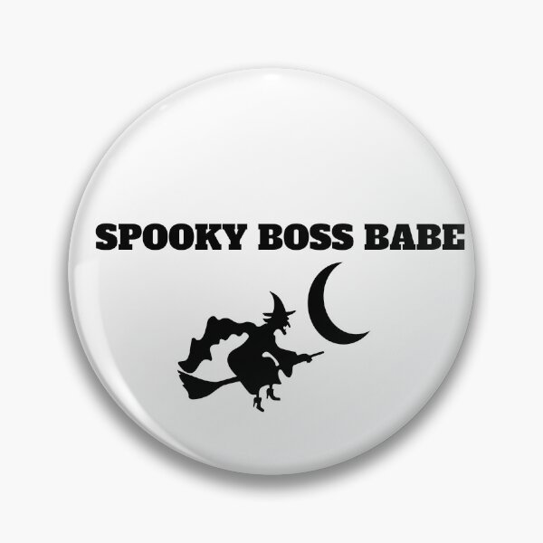 Item preview, Spooky boss babe designed and sold by MisterFunny.