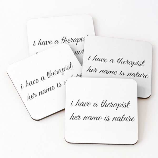 Item preview, "I Have A Therapist Her Name Is Nature"  designed and sold by Robert's  Design.