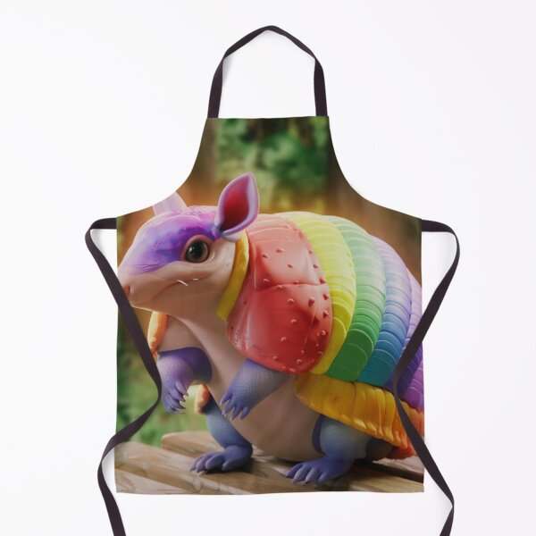Item preview, Rainbow Armadillo: A Touch of Magic and Color designed and sold by NiceArtsPlace.