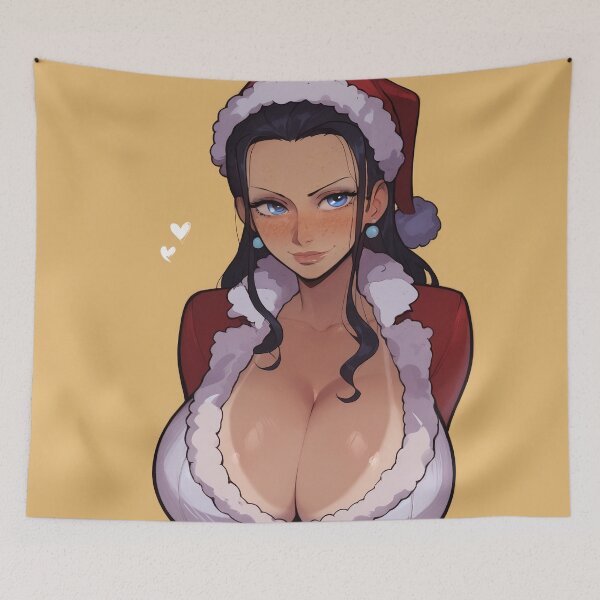 Item preview, Anime Gamer Girl in Christmas Santa Outfit designed and sold by WaifuBrowser.