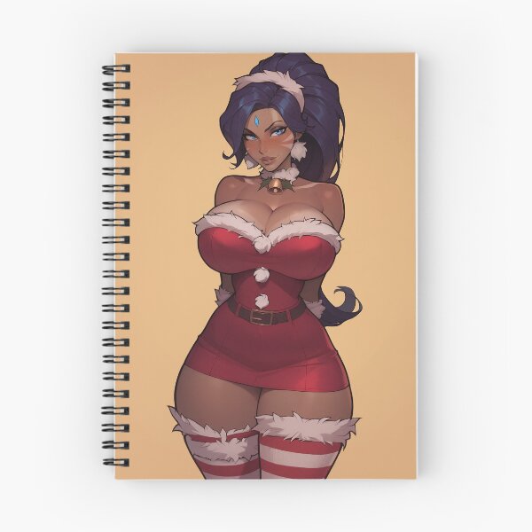 Item preview, Anime Gamer Girl in Christmas Santa Outfit designed and sold by WaifuBrowser.