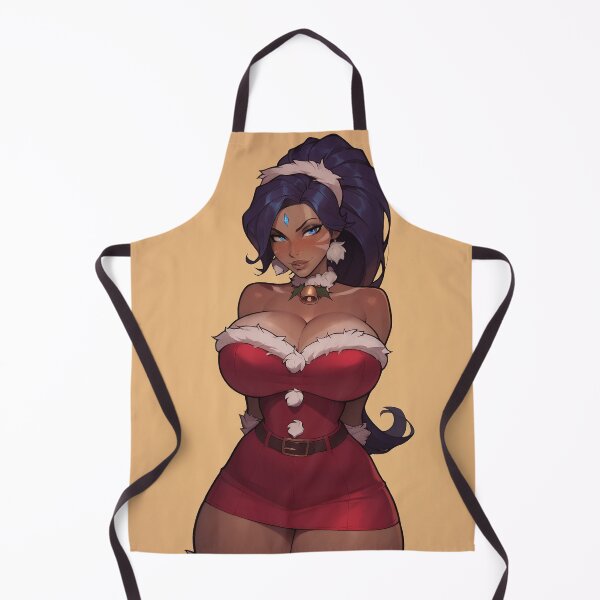 Item preview, Anime Gamer Girl in Christmas Santa Outfit designed and sold by WaifuBrowser.