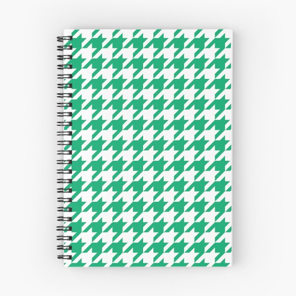 Item preview, Green White Houndstooth Pattern Design designed and sold by PatternTitan.