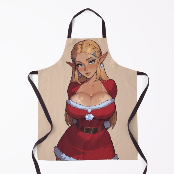 Item preview, Anime Gamer Girl in Christmas Santa Outfit designed and sold by WaifuBrowser.