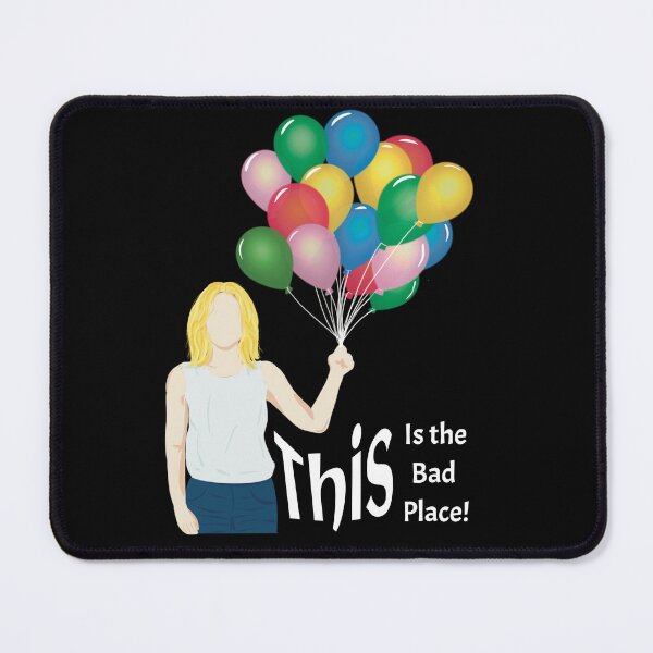 Item preview, "This is the Bad Place!" - Eleanor with Balloons, The Good Place Art designed and sold by PricklyBearArt.