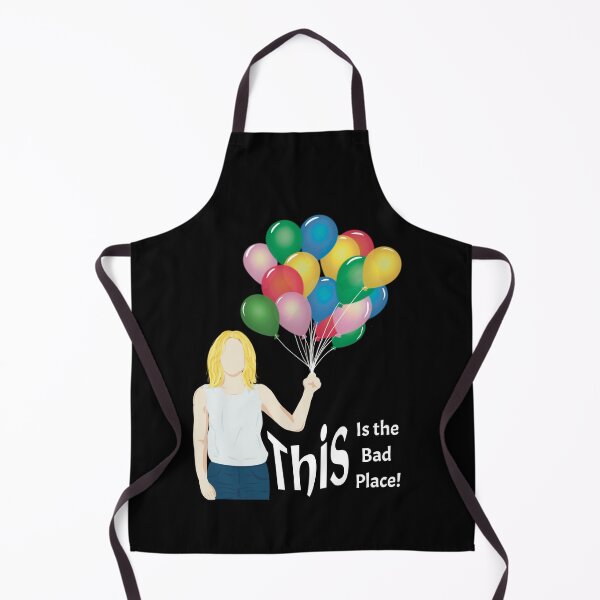 Item preview, "This is the Bad Place!" - Eleanor with Balloons, The Good Place Art designed and sold by PricklyBearArt.