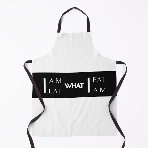 Item preview, I am What I Eat | I Eat What I Am: Minimalism with Bold Contrast, Unique designed and sold by villacreativa.