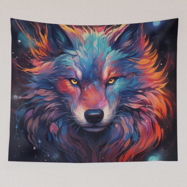 Item preview, Cosmic Wolf designed and sold by Rtymer.