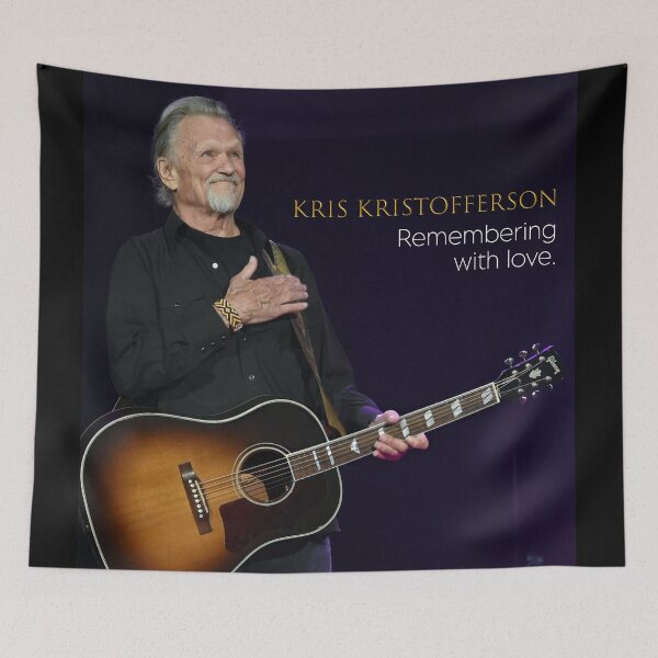 Item preview, Kris Kristofferson ~ remembering with love designed and sold by kripalsutariya.
