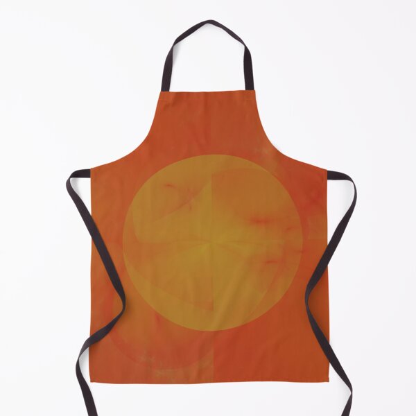 Item preview, Warm Orange Sun. Minimal Modern Artwork designed and sold by patternsoup.