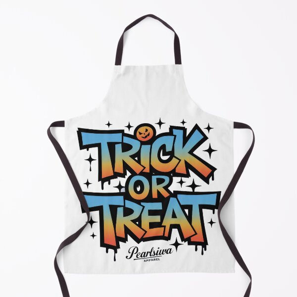 Item preview, Vibrant "Trick or Treat" Graffiti Art for Halloween designed and sold by Pearlsiwa.
