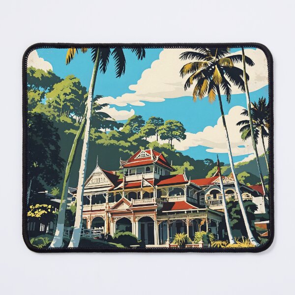 Item preview, Penang Hill Malaysia Vintage Travel Tourism designed and sold by TravelersGems.