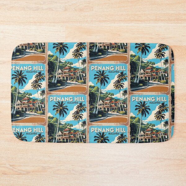 Item preview, Penang Hill Malaysia Vintage Travel Tourism designed and sold by TravelersGems.